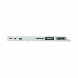 DeWalt Downcut High Carbon Steel U-Shank Jig Saw Blade 4 in. 10 TPI 5 pk