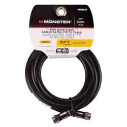 Monster Cable Hook It Up 6 ft. Weatherproof Video Coaxial Cable
