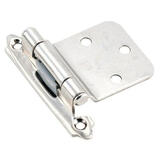 Amerock 2 in. W x 2-3/4 in. L Polished Chrome Steel Variable Hinge 2 pk