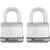 Master Lock 1-7/16 in. H X 13/16 in. W X 2 in. L Laminated Steel Ball Bearing Locking Padlock