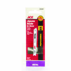 Ace 2-3/4 in. Bi-Metal 12 TPI 1 pk Jig Saw Blade U-Shank