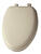 Mayfair Elongated Bone Vinyl Cushioned Toilet Seat