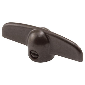 Prime-Line 2.4 in. L Die-Cast Bronze Zinc Universal Casement Tee Handles 1 pk