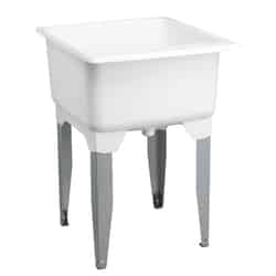 Mustee Laundry Tub Single Bowl 34 in. x 23 in. x 25 in. 20 gal.