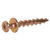 HILLMAN OOK Small Metallic Steel 0.4 in. L 100 lb. 1 pk Screw Hook