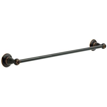 Delta Porter Oil Rubbed Bronze Towel Bar 24 in. L Die Cast Zinc