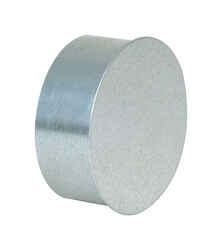 Imperial Manufacturing 5 in. Dia. Galvanized steel Pipe End Cap