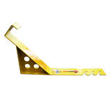 Roofers World Endura Bracket Steel Yellow Roof Bracket 1 pk