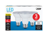 Feit Electric PAR20 E26 (Medium) LED Bulb Daylight 50 Watt Equivalence 3 pk