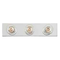 Westinghouse Chrome 3 Chrome Wall Mount Bathroom Bar Fixture