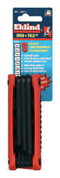 Eklind Tool 5/64 to 1/4 SAE Ergo Fold Multi-Size in. 9 pc. Hex Key Set