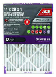 Ace 14 in. W X 20 in. H X 1 in. D Pleated Pleated Air Filter
