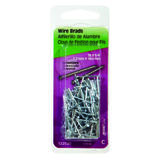 HILLMAN 18 Ga. x 3/4 in. L Galvanized Steel Brad Nails 1.75 oz.