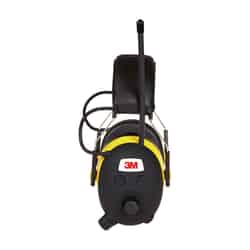 3M 24 dB Reusable PVC Digital Hearing Protector with AM/FM Radio 1 pair Black