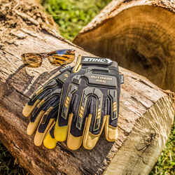 STIHL Outdoor PRO Gloves Black/Yellow L 1 pair