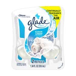 Glade Clean Linen Scent Air Freshener Refill 1.34 oz Liquid