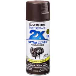 Rust-Oleum Painter's Touch Ultra Cover Satin Spray Paint Espresso 12 oz.