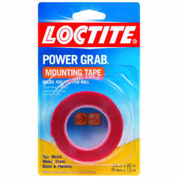 Loctite Power Grab 1-1/2 W x 60 L Mounting Tape Clear