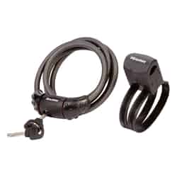 Master Lock 3/8 in. W x 6 ft. L Vinyl Covered Steel Key 1 each Locking Cable