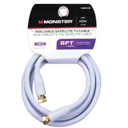 Monster Cable Just Hook it Up 6 ft. Video Coaxial Cable