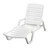 Adams Polypropylene Adjustable Backrest Chaise Lounge