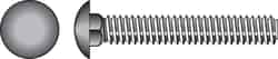 HILLMAN 1/4 Dia. x 1 in. L Stainless Steel Carriage Bolt 50 pk