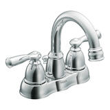 Moen Banbury Banbury Chrome Two-Handle Bathroom Faucet 4 in.