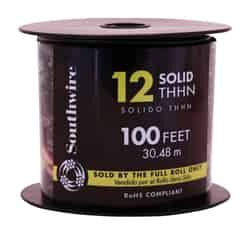 Southwire 100 ft. 12/1 Solid Building Wire THHN