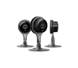 Nest Indoor Cam - 3 pack Black Security Camera