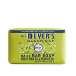 Mrs. Meyer's Clean Day Organic Lemon Verbena Scent Bar Soap 5.3 ounce