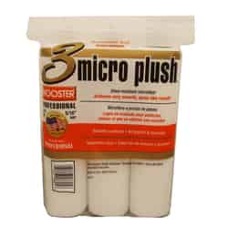 Wooster Micro Plush Microfiber 5/16 in. x 9 in. W Paint Roller Cover 3 pk For Smooth Surfaces