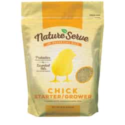 NatureServe Non-Medicated Grower/Starter Feed Crumble For Poultry 10 lb.