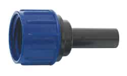 Raindrip Plastic 1 Drip Irrigation Swivel/Compression Adapter