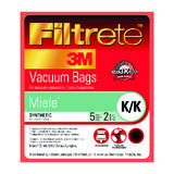 3M Filtrete Vacuum Bag For attaches ot vacuum 5 pk