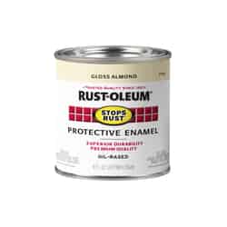 Rust-Oleum Stops Rust Gloss Almond Oil-Based Protective Paint 0.5 pt