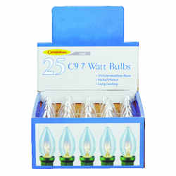 Celebrations Incandescent C9 Replacement Bulb Clear 25 lights