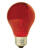 GE Lighting party light 25 watts A19 Incandescent Bulb 200 lumens Red A-Line 1 pk