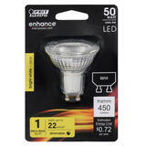 Feit Electric MR16 GU10 LED Bulb Bright White 50 Watt Equivalence 1 pk