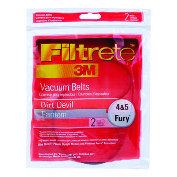 3M Filtrete Vacuum Belt For attaches to vacuum 2 pk