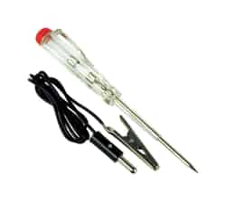Custom Accessories 12 volts Black/Silver Voltage Tester 1 pk Use with most 6-12V appliances