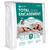 JT Eaton Lock Up Full Stretch-Knit Polyester Box Spring Cover