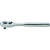 Craftsman 1/4 in. drive Chrome Vanadium Steel 72 Tooth Pear Head Ratchet 1 pc.