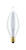 Westinghouse Glowescent 40 watts C11 Incandescent Bulb 320 lumens White Decorative 1 pk