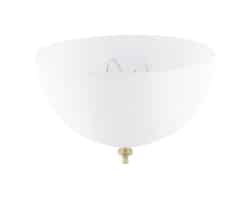 Westinghouse Dome White Acrylic Lamp Shade 1