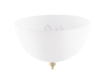 Westinghouse Dome White Acrylic Lamp Shade 1