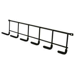 Crawford Lehigh Zinc-Plated Black Steel Hanger Holder 15 lb. capacity 1 pk