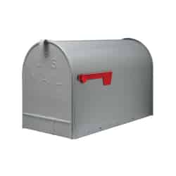 Gibraltar Jumbo Galvanized Steel Mailbox 15-3/4 in. H x 24-11/16 in. L x 24-11/16 in. L x 11-1/2