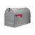 Gibraltar Jumbo Galvanized Steel Mailbox 15-3/4 in. H x 24-11/16 in. L x 24-11/16 in. L x 11-1/2