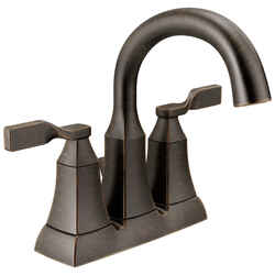 Delta Sawyer Two Handle Lavatory Faucet 4 in. Venetian Bronze