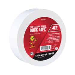 Ace 180 ft. L x 1.88 in. W White Duct Tape